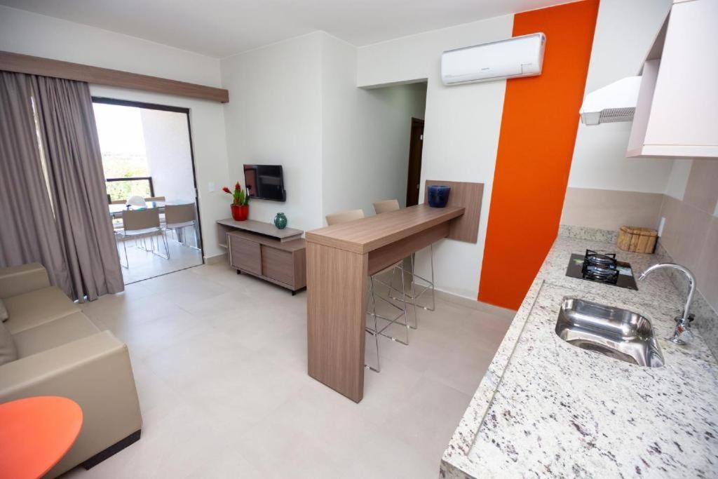 Apartamento Alta Vista Resort - Caldas Novas - 4 Pessoas Bagian luar foto
